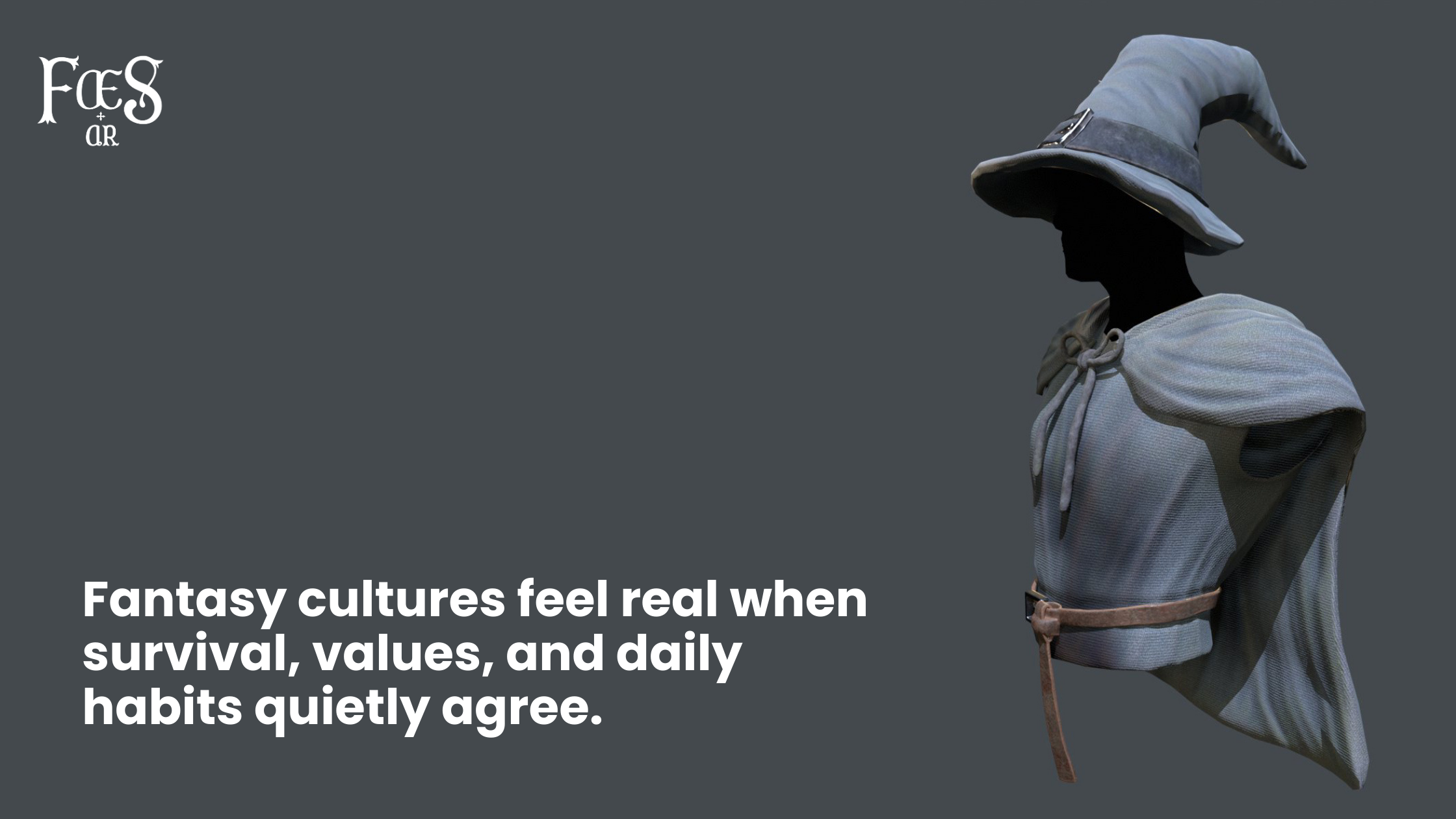 How do I create a distinctive fantasy culture?