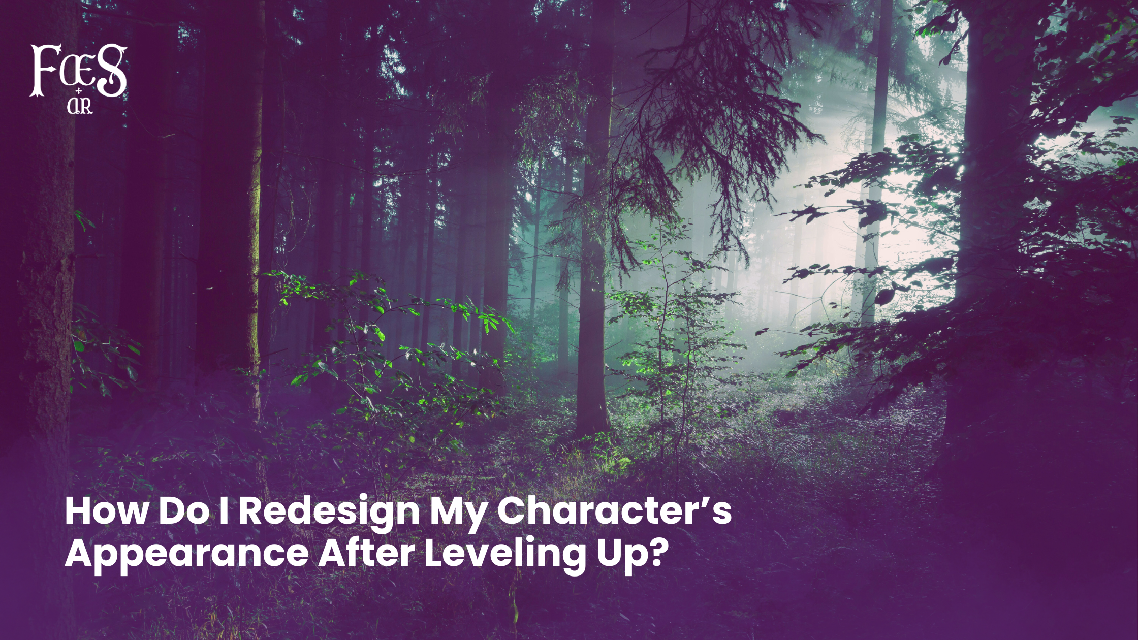 How Do I Redesign My Character’s Appearance After Leveling Up?