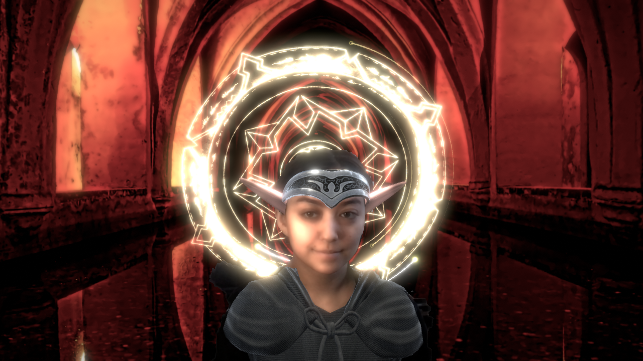 Elven Priestess spell effect